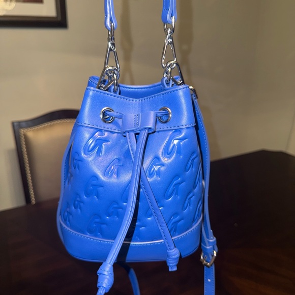 Glam- Aholic Blue Bucket Bag - Picture 3 of 6